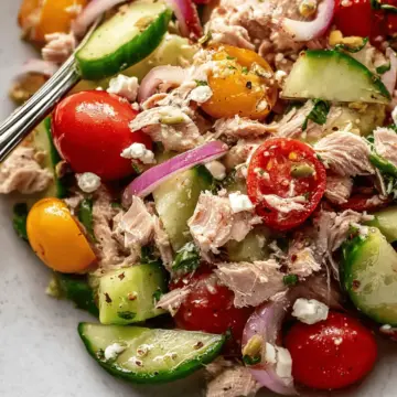 Mediterranean Tuna Salad