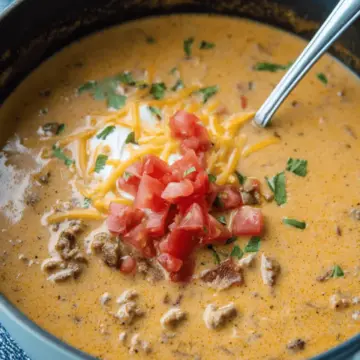 Queso Keto Taco Soup Recipe