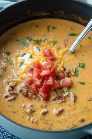 Queso Keto Taco Soup Recipe