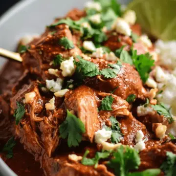 Crockpot Mexican Chicken Mole