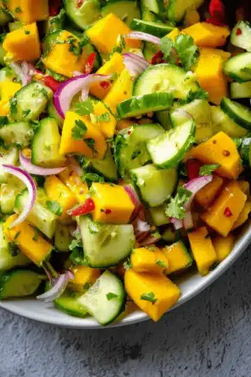 Cucumber Mango Salad