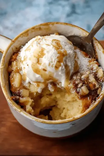 Apple Mug Cake