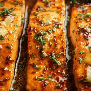 Hot Honey Butter Salmon