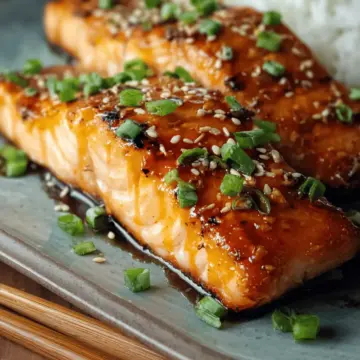Orange Teriyaki Salmon