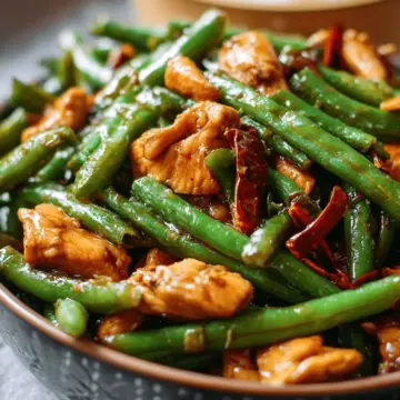 String Bean Chicken