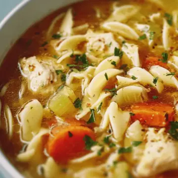 Homemade Chicken Noodle Soup