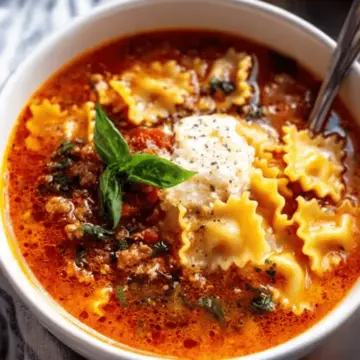 Lasagna Soup