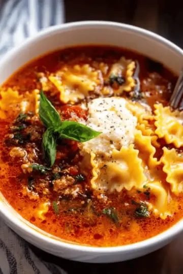 Lasagna Soup