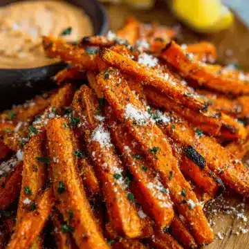 Parmesan Roasted Carrot Fries