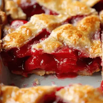Cherry Slab Pie