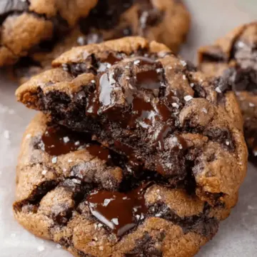 Crumbl Dark Dream Cookies – Thick Chocolate Chocolate Chip Copycat
