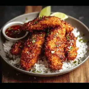 Crispy Coconut Chicken Tenders
