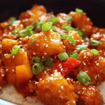 Crock Pot Sweet and Sour Chicken