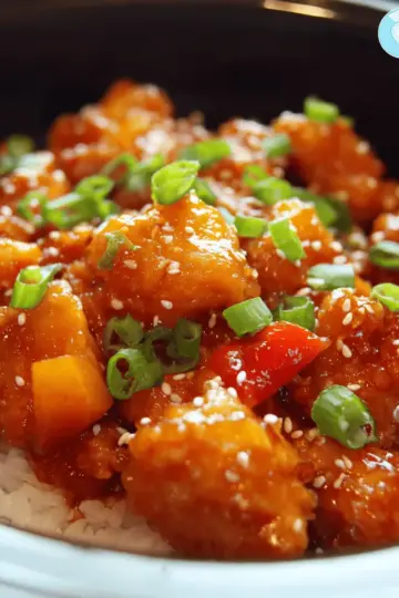 Crock Pot Sweet and Sour Chicken