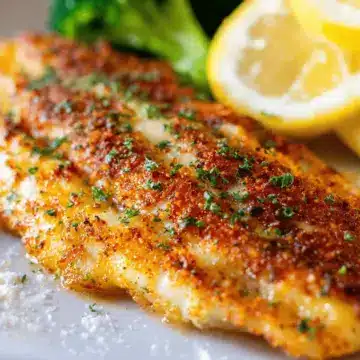 Parmesan Crusted Tilapia