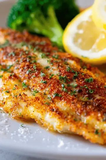 Parmesan Crusted Tilapia