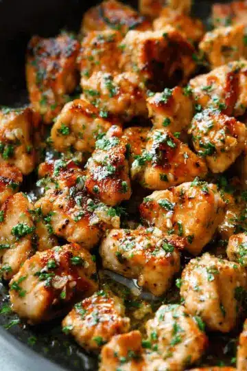 Garlic Butter Chicken Bites