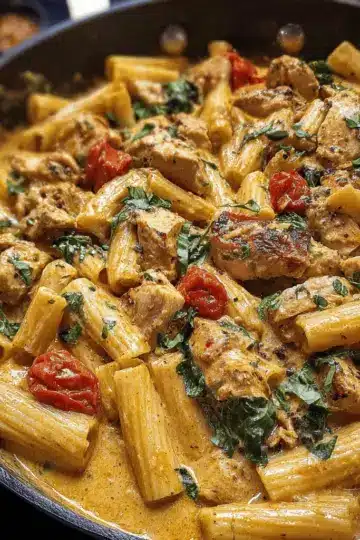 Tuscan Chicken Pasta