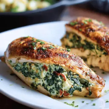 Spinach Stuffed Chicken