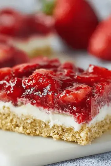 Strawberry Pie Bars