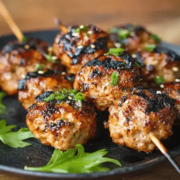 Tsukune (Japanese Chicken Meatballs)