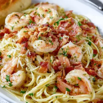 Shrimp Carbonara
