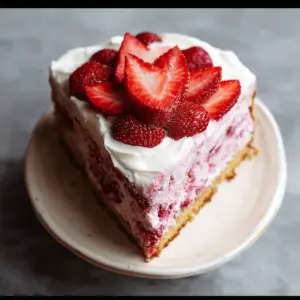 Homemade Strawberry Cake