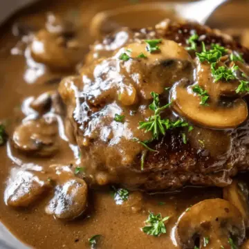 Salisbury Steak with Mushroom Gravy