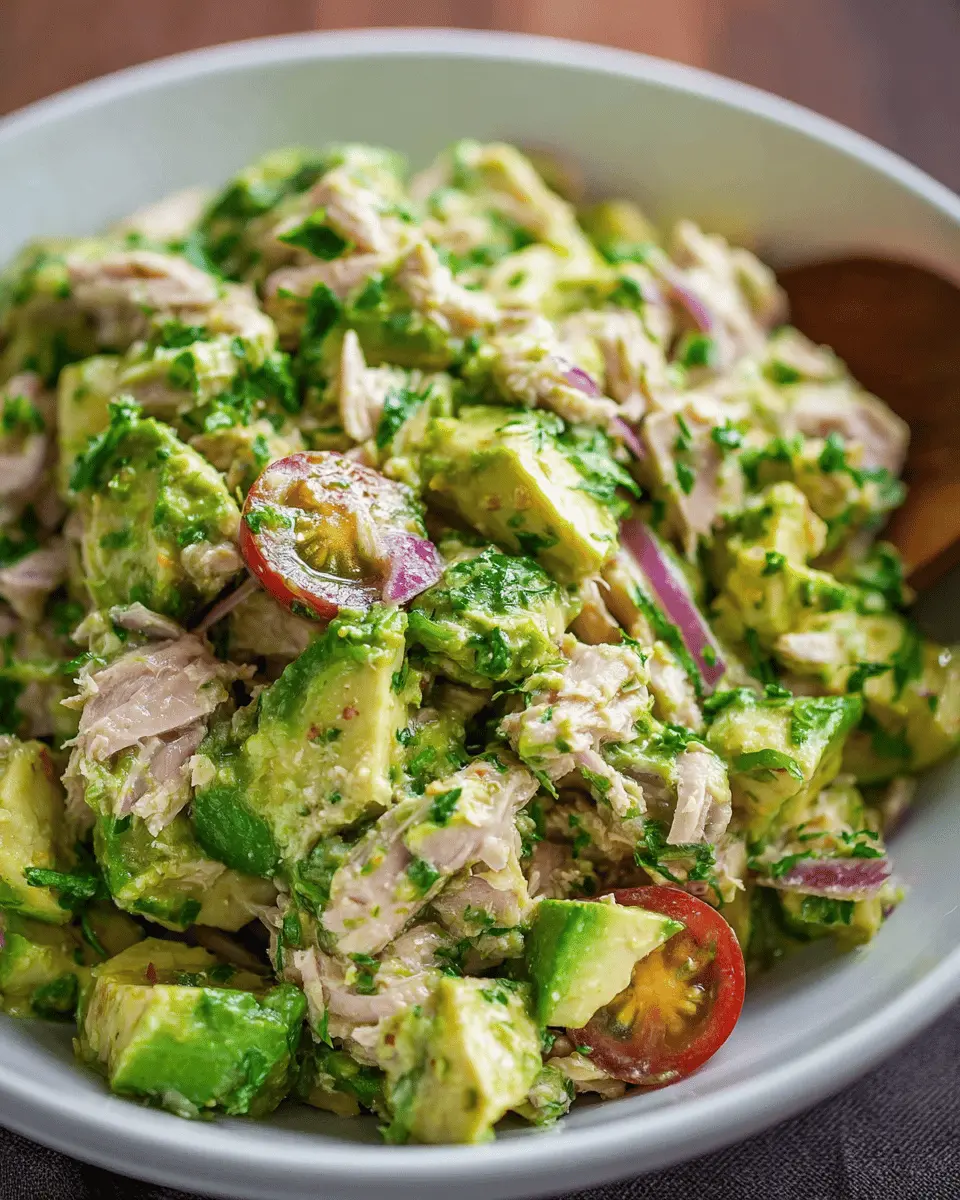 Avocado Tuna Salad Recipe