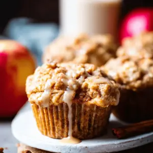 Greek Yogurt Apple Cinnamon Muffins