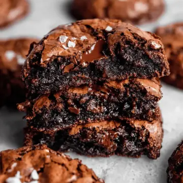 The BEST Fudgy Chewy Brookies