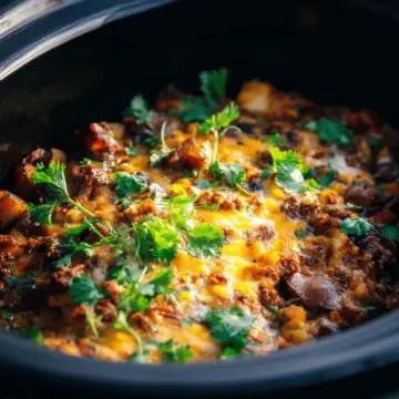 Crockpot Cowboy Casserole