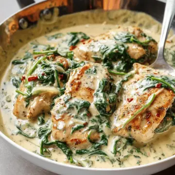 Creamy Chicken Florentine