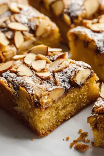 Almond Croissant Cookie Bars