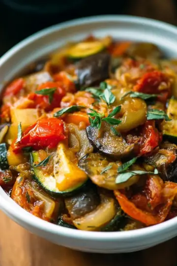 Slow Cooker Ratatouille