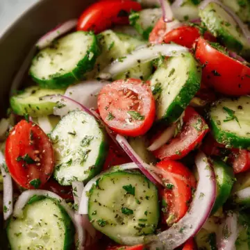 Cucumber Tomato Salad