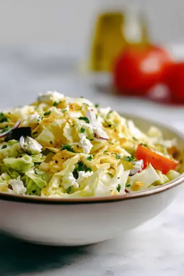Greek Cabbage Salad