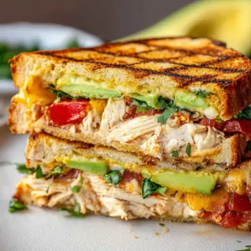 Chipotle Chicken Avocado Melt