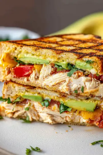 Chipotle Chicken Avocado Melt