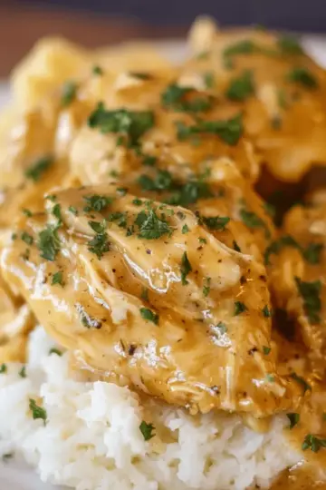 Crockpot Chicken & Gravy