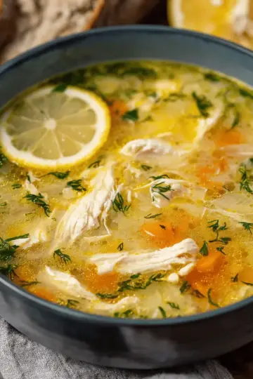 Greek Lemon Chicken Soup