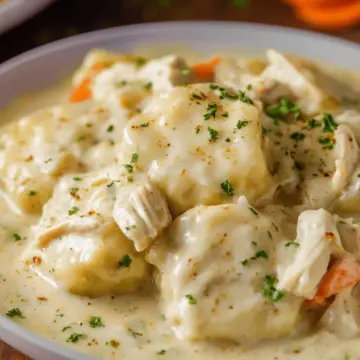 Copycat Cracker Barrel Chicken and Dumplings
