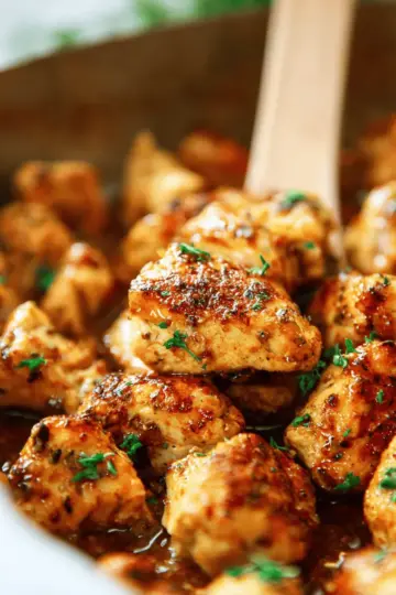 Juicy Oven Baked Chicken Bites