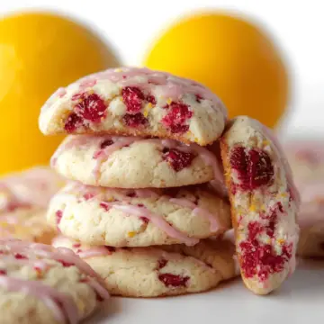 Lemon Raspberry Cookies