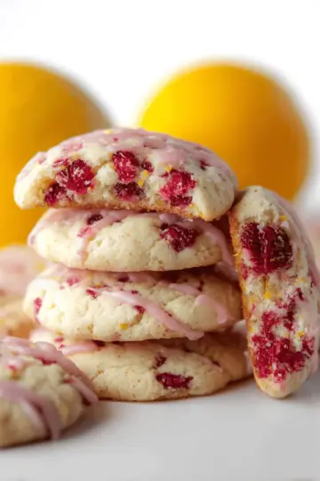 Lemon Raspberry Cookies
