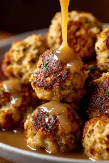 Thanksgiving Stuffing Balls