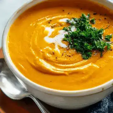 Creamy Roasted Carrot Soup