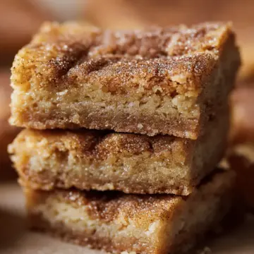 Cinnamon Sugar Blondies