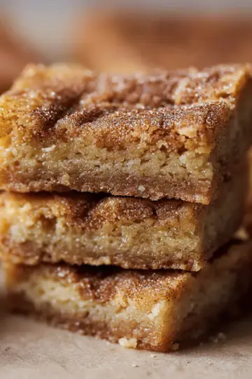Cinnamon Sugar Blondies