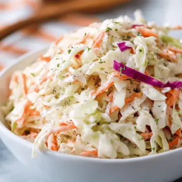 An Easy Coleslaw Recipe